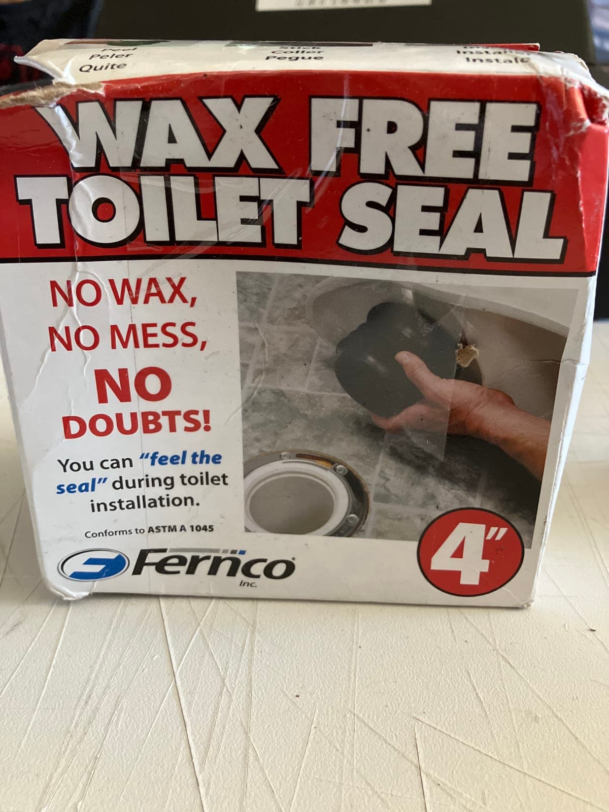 Fernco Wax Free Toilet Seal - 4 Inch
