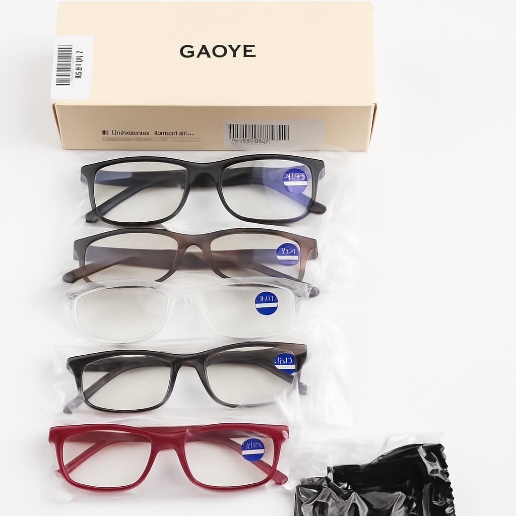 GAOYE Reading Glasses Set - 5 Pairs with 2.25 Magnification