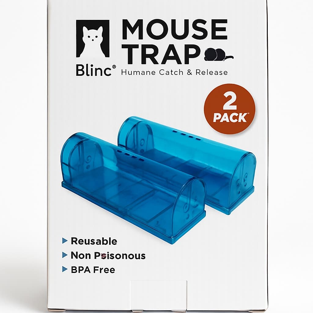 Blinc Mouse Trap - Humane Catch & Release 2 Pack