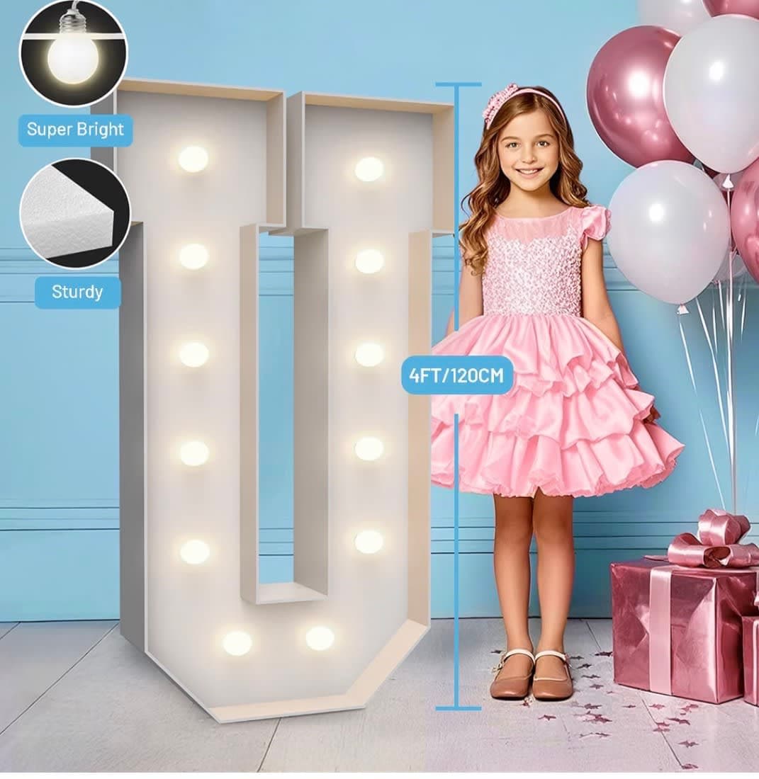 Teebloom Marquee Light - Fun Decorative Lighting for Any Space