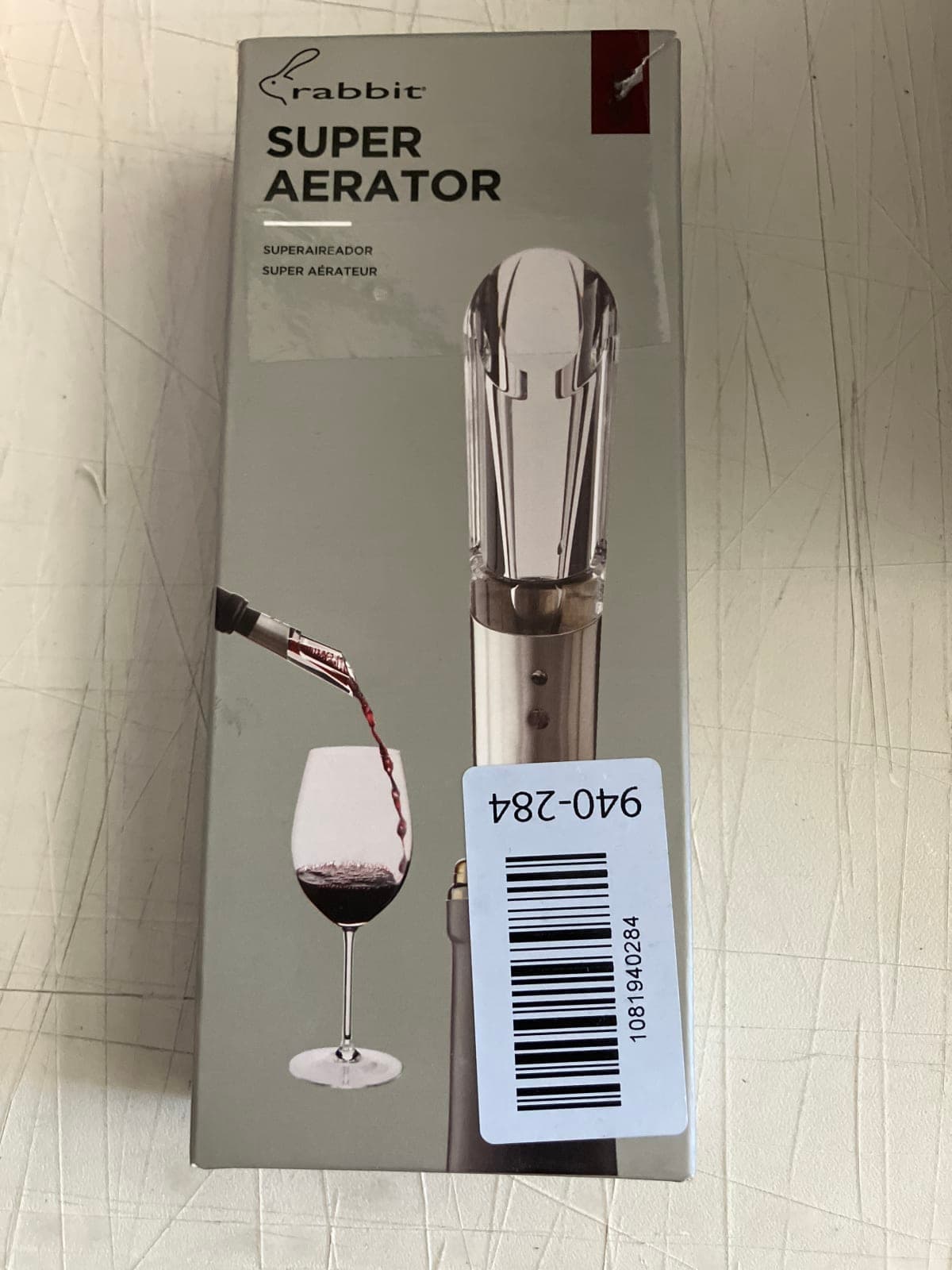 Rabbit Super Aerator - Wine Aerator with Dripless Pouring Spout