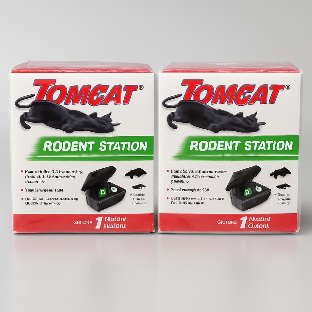 Tomcat Rodent Station - Safe & Effective Pest Control Solution