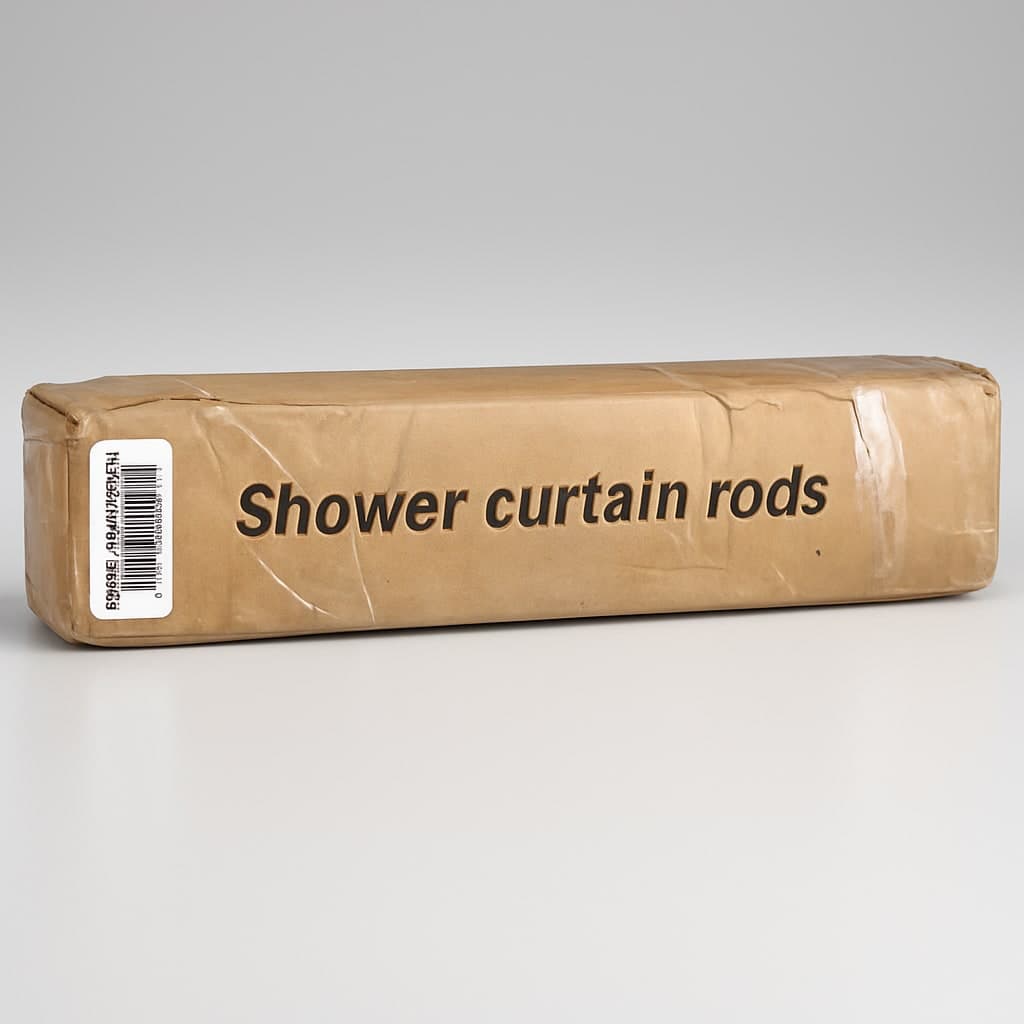 Shower Curtain Rods - Adjustable and Durable