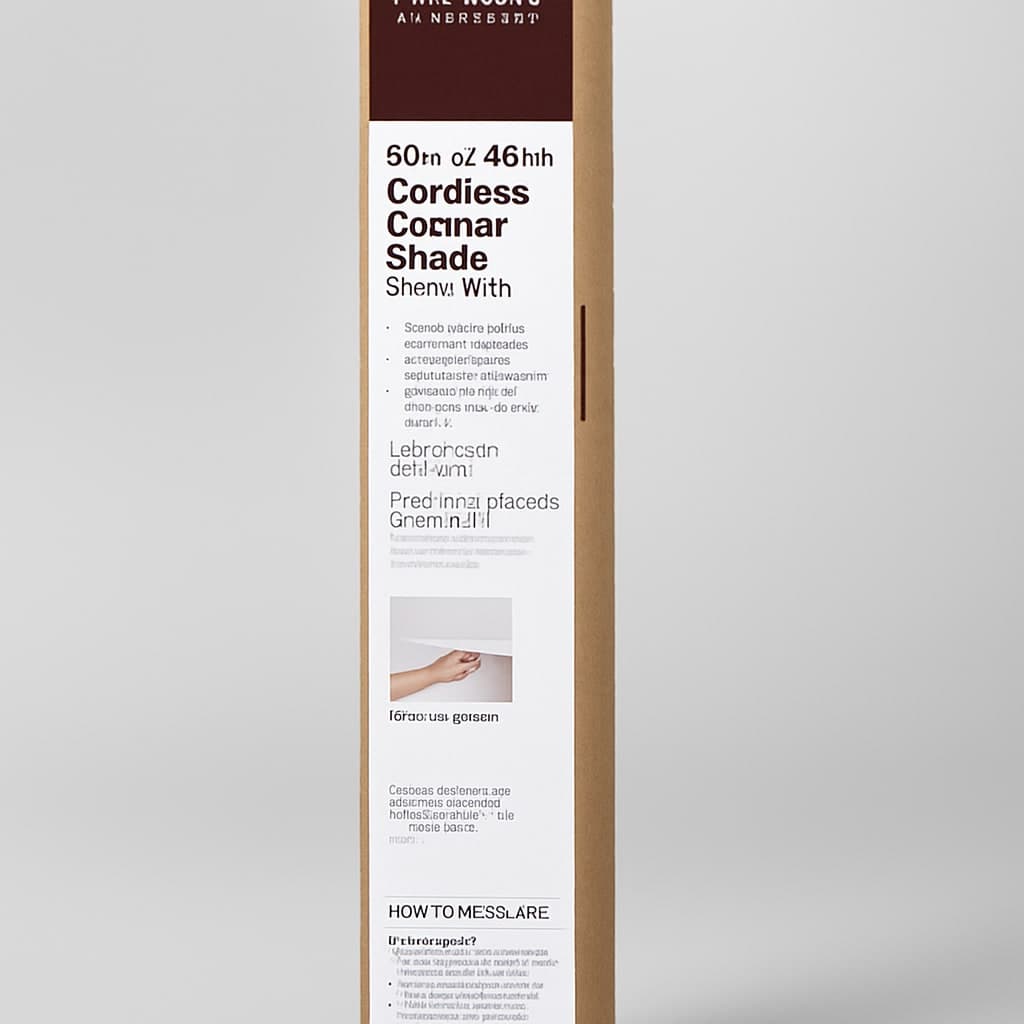 Home Decorators Collection 60in Cordless Cellular Shade - Snow Drift
