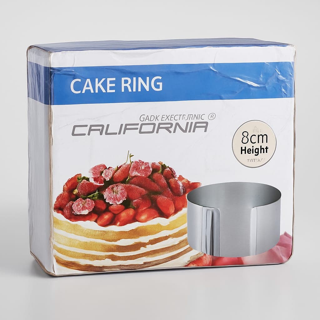California Cake Ring - 8cm Height