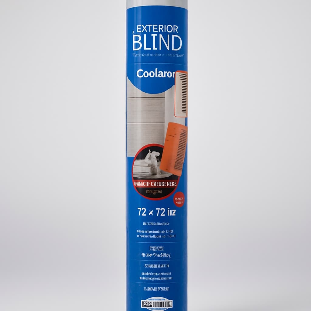Coolaroo Exterior Blind 72" x 72" - White