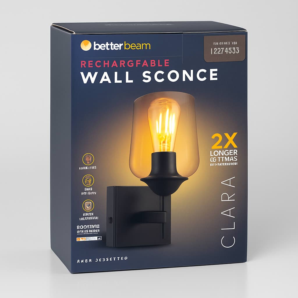 BetterBeam Rechargeable Wall Sconce by Bell + Howell
