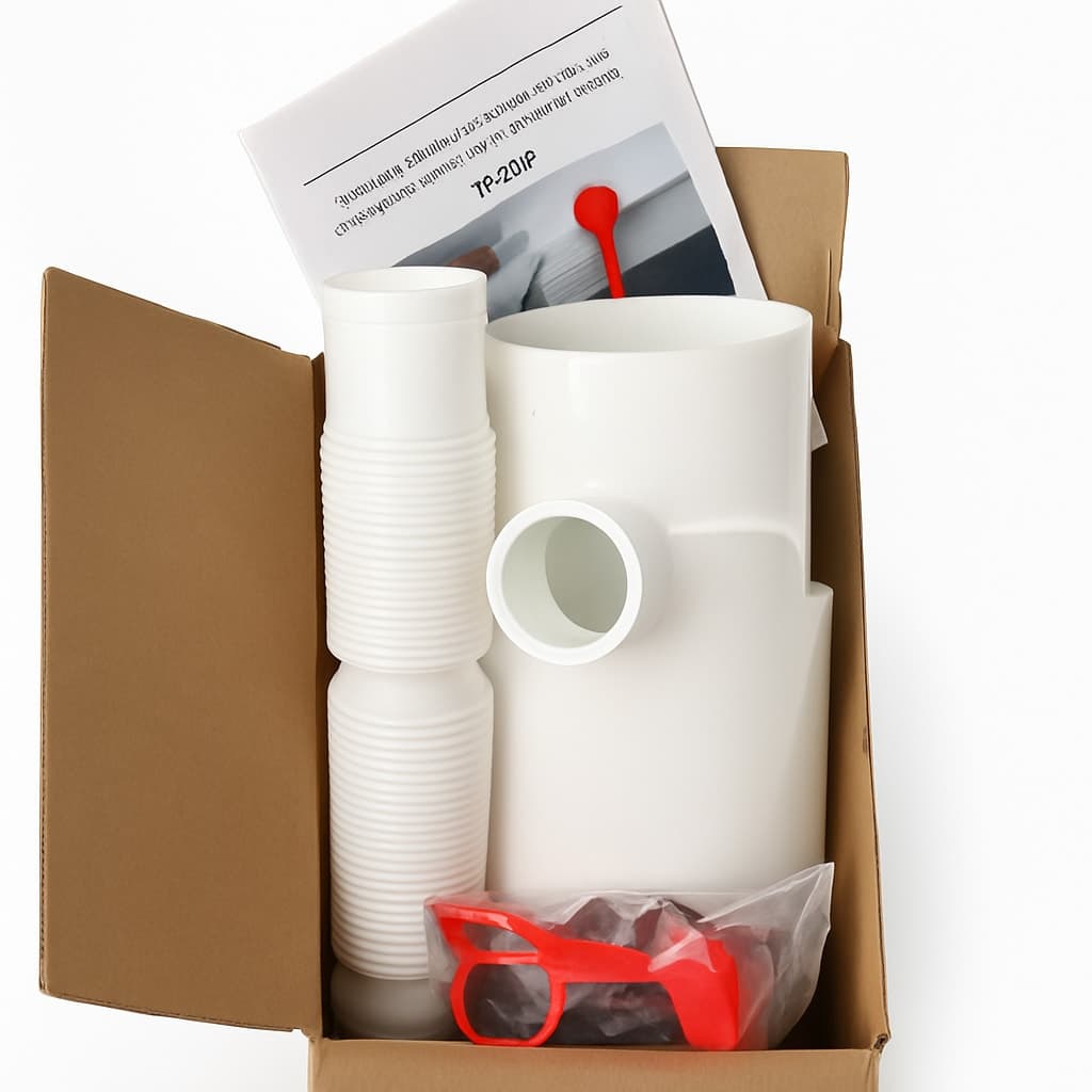 Plumbing Kit with Accessories and Instructions