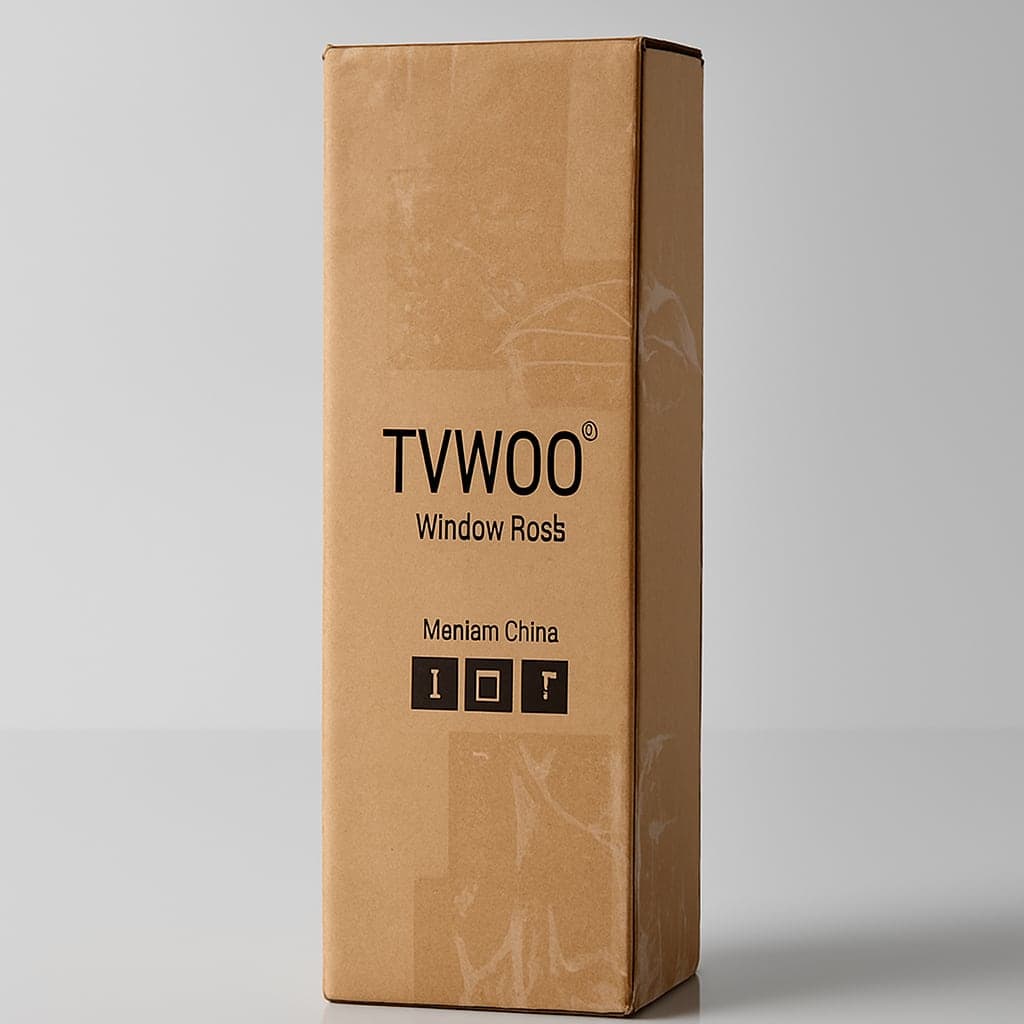 TVWOO Window Rods - Adjustable Curtain Rods for Home Decor