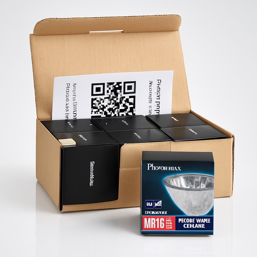 Phoenixmax MR16 12V GU5.3 Bright White Halogen Bulb
