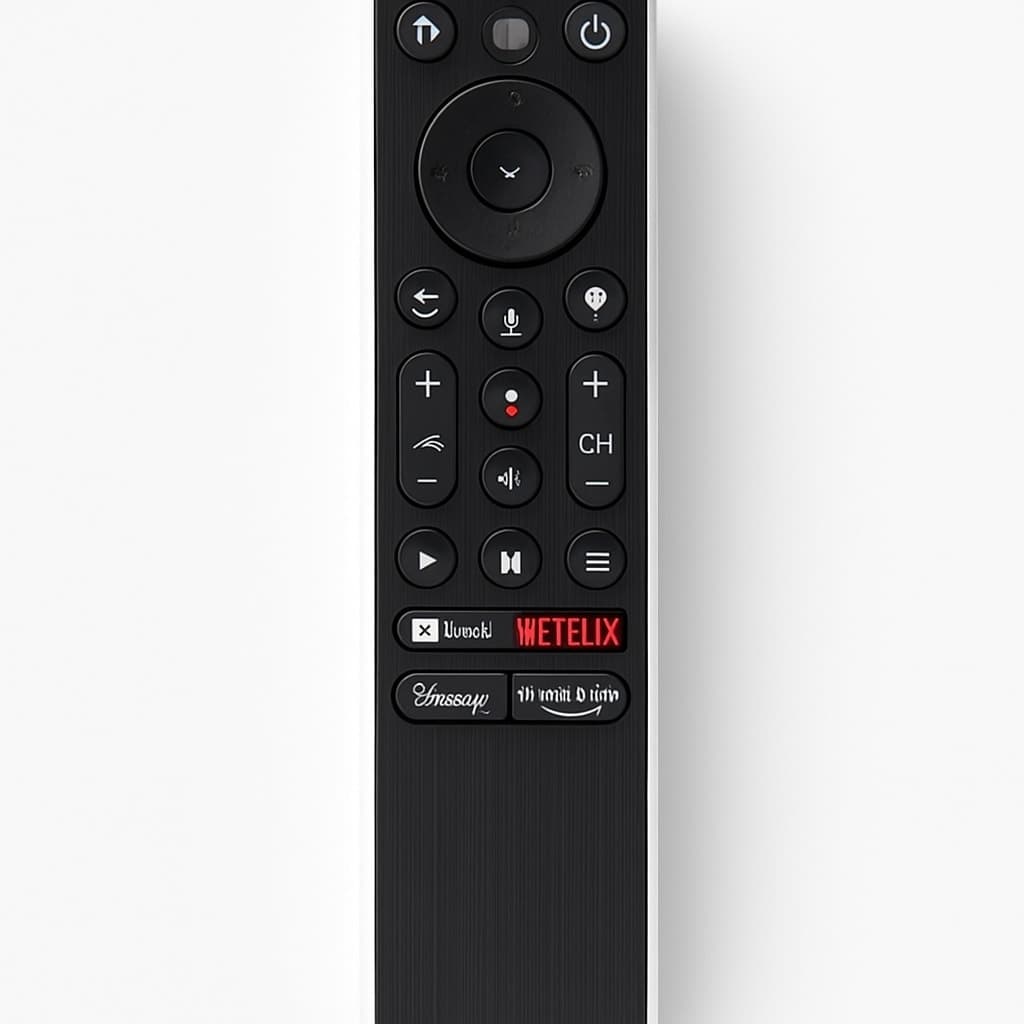 Universal Smart TV Remote Control with Netflix & Disney+ Buttons