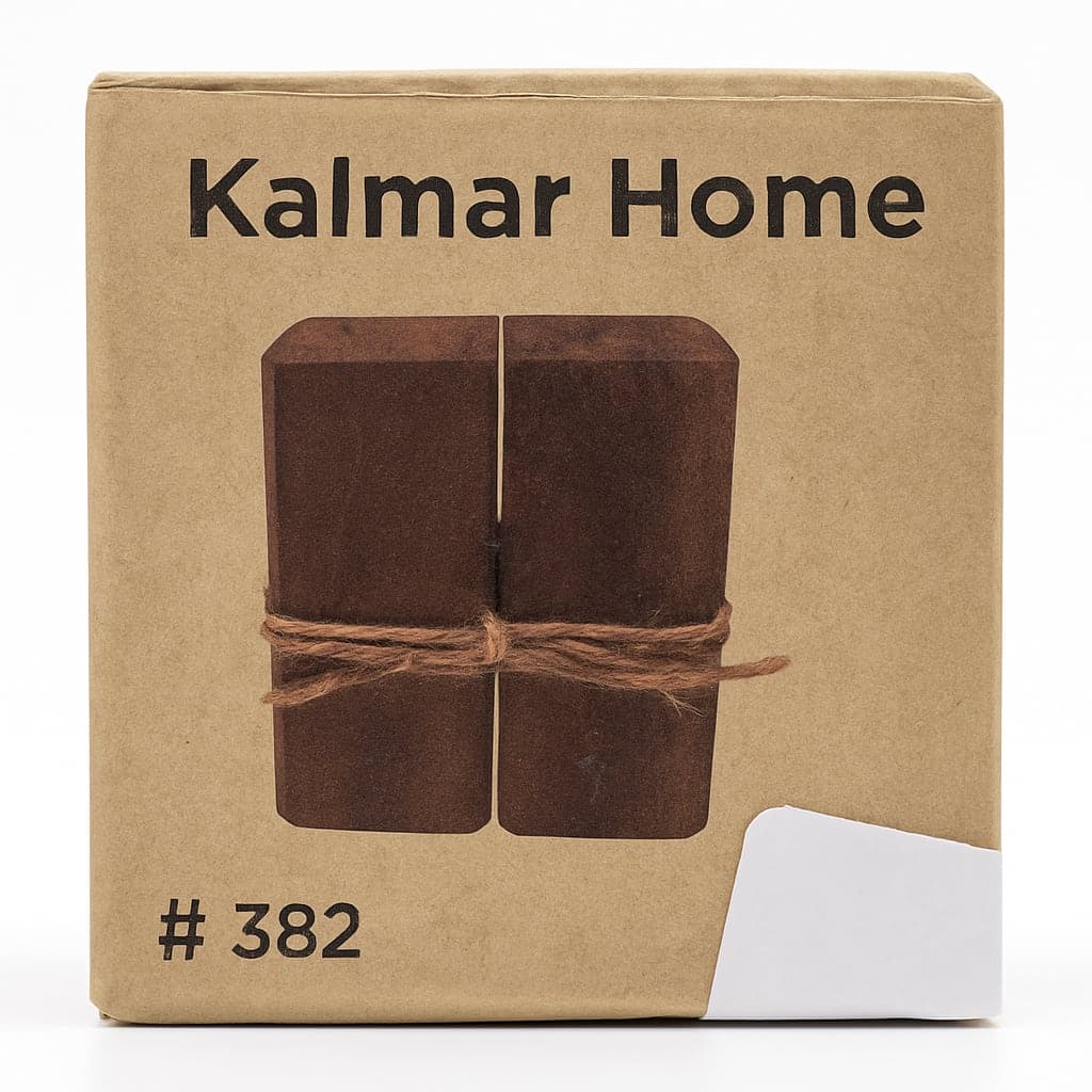 Kalmar Home Decorative Wooden Pillars - Set of 2