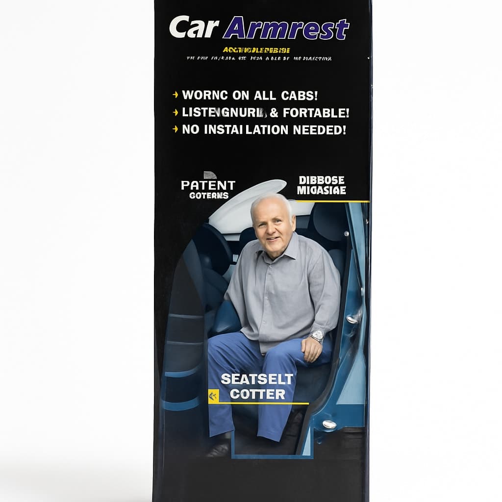 Car Armrest Portable Handle - Lightweight & Easy to Use