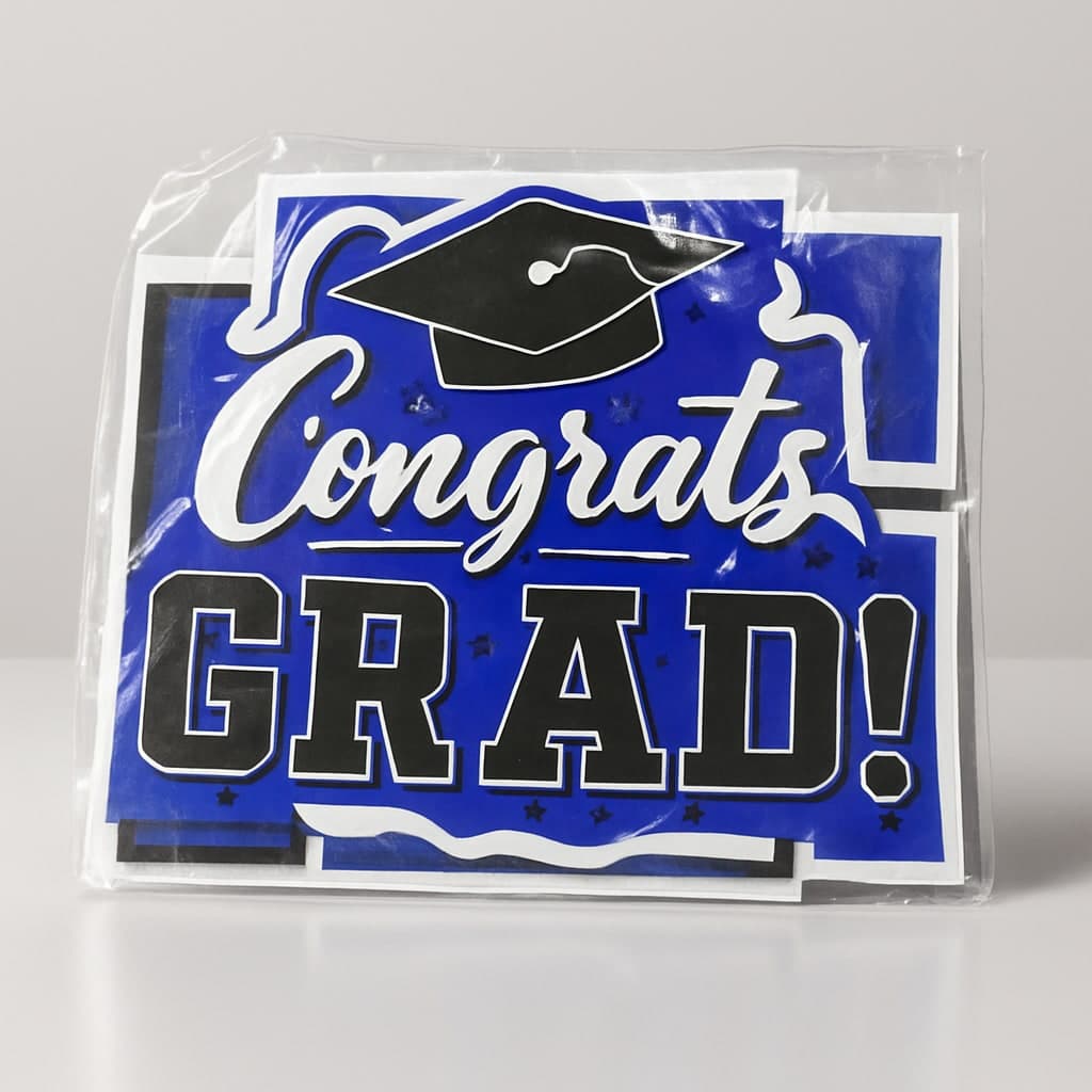 Congrats Grad! Graduation Yard Sign Set