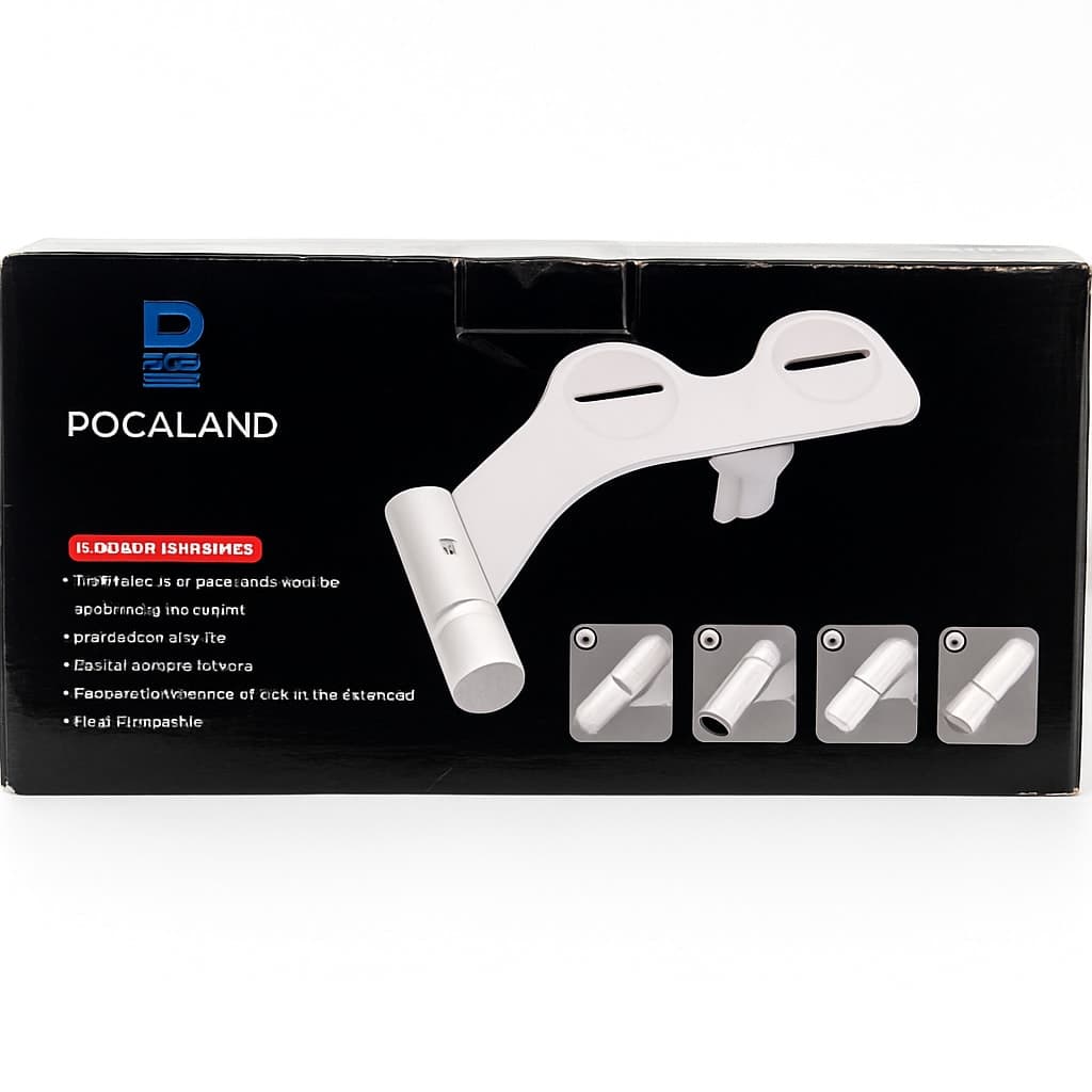 Pocaland Dual Nozzle Toilet Bidet Attachment