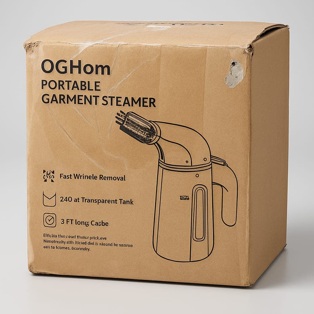 OGHom Portable Garment Steamer - Fast Wrinkle Removal