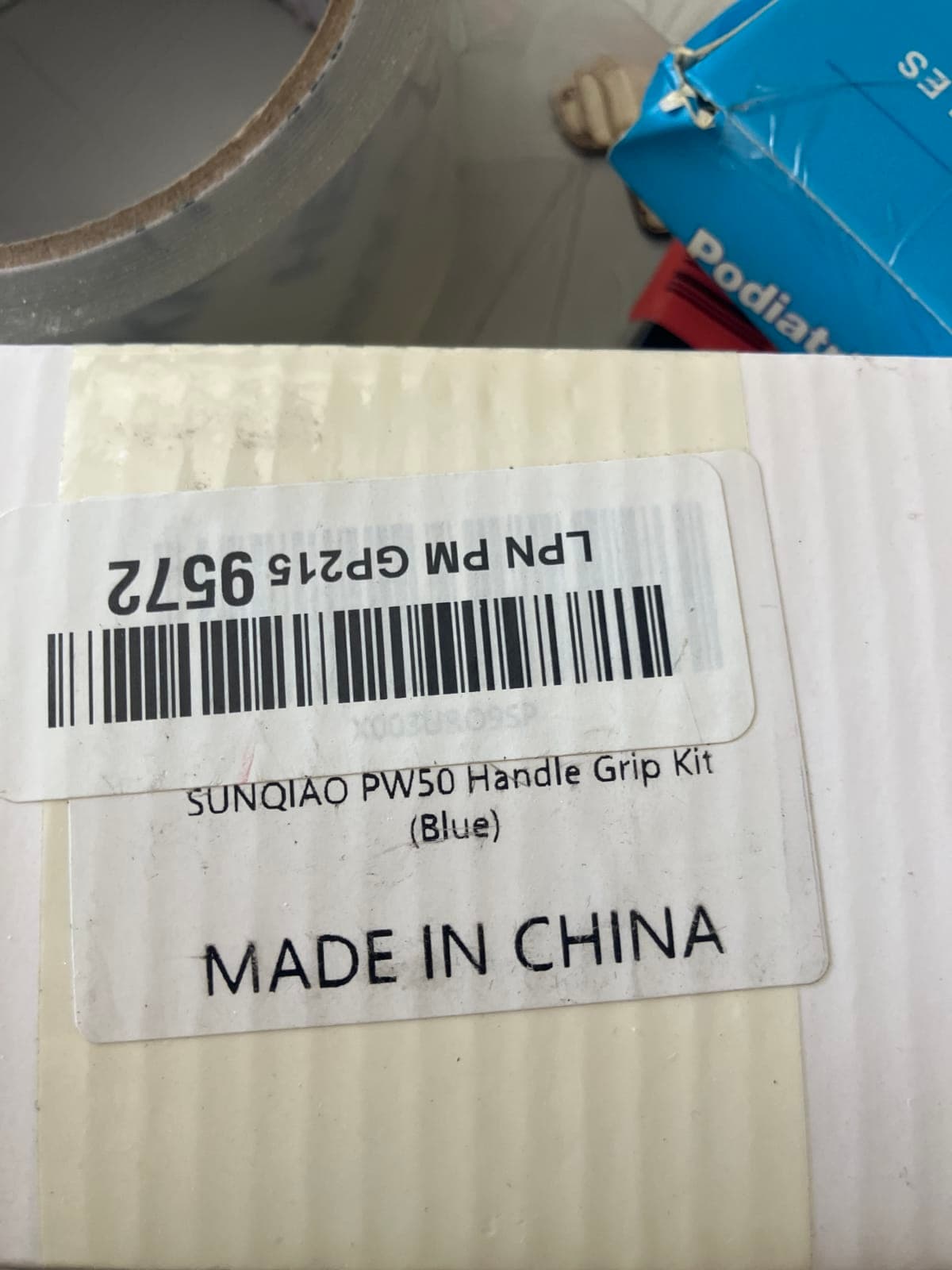 SUNQIAO PW50 Handle Grip Kit (Blue)