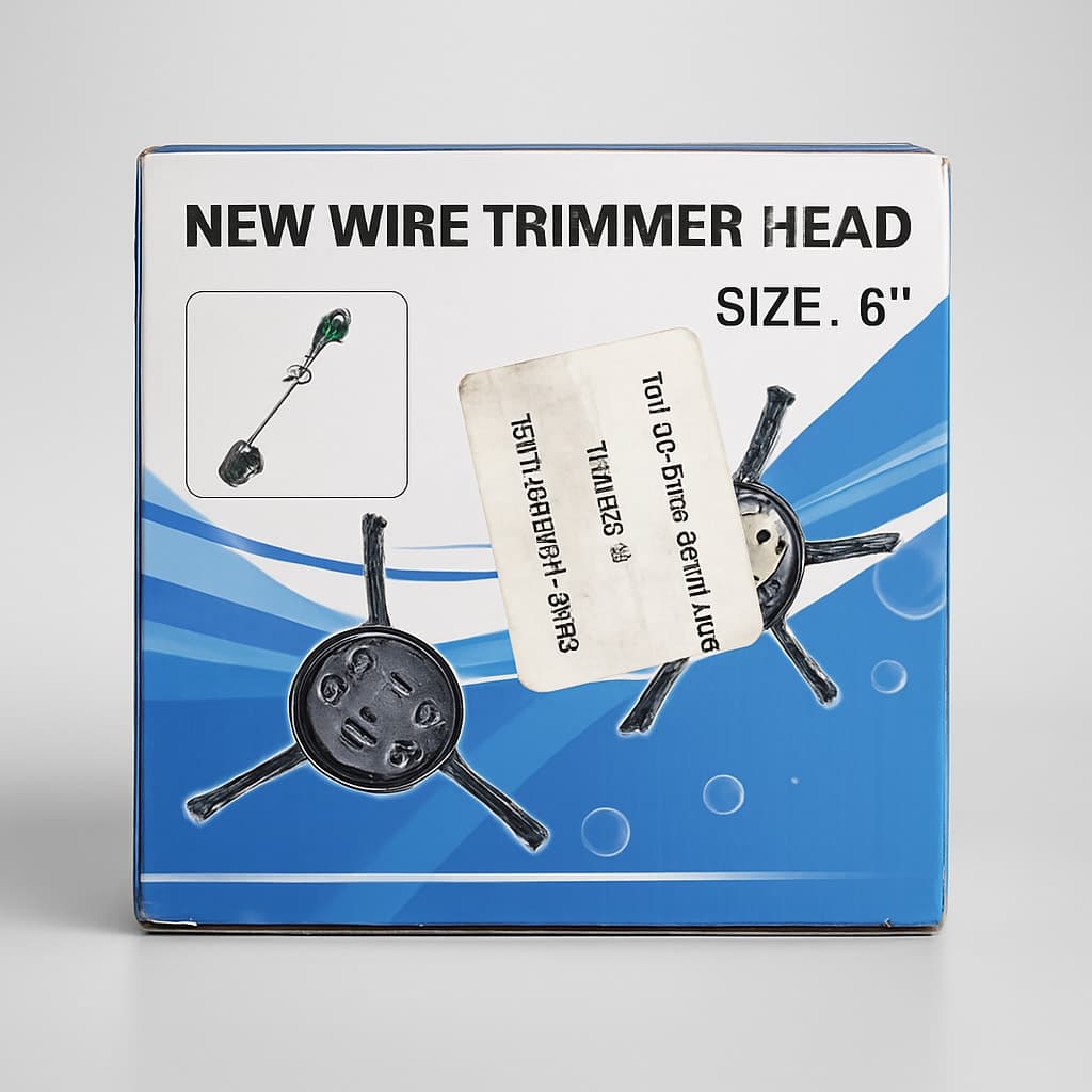 6" New Wire Trimmer Head for Lawn Care