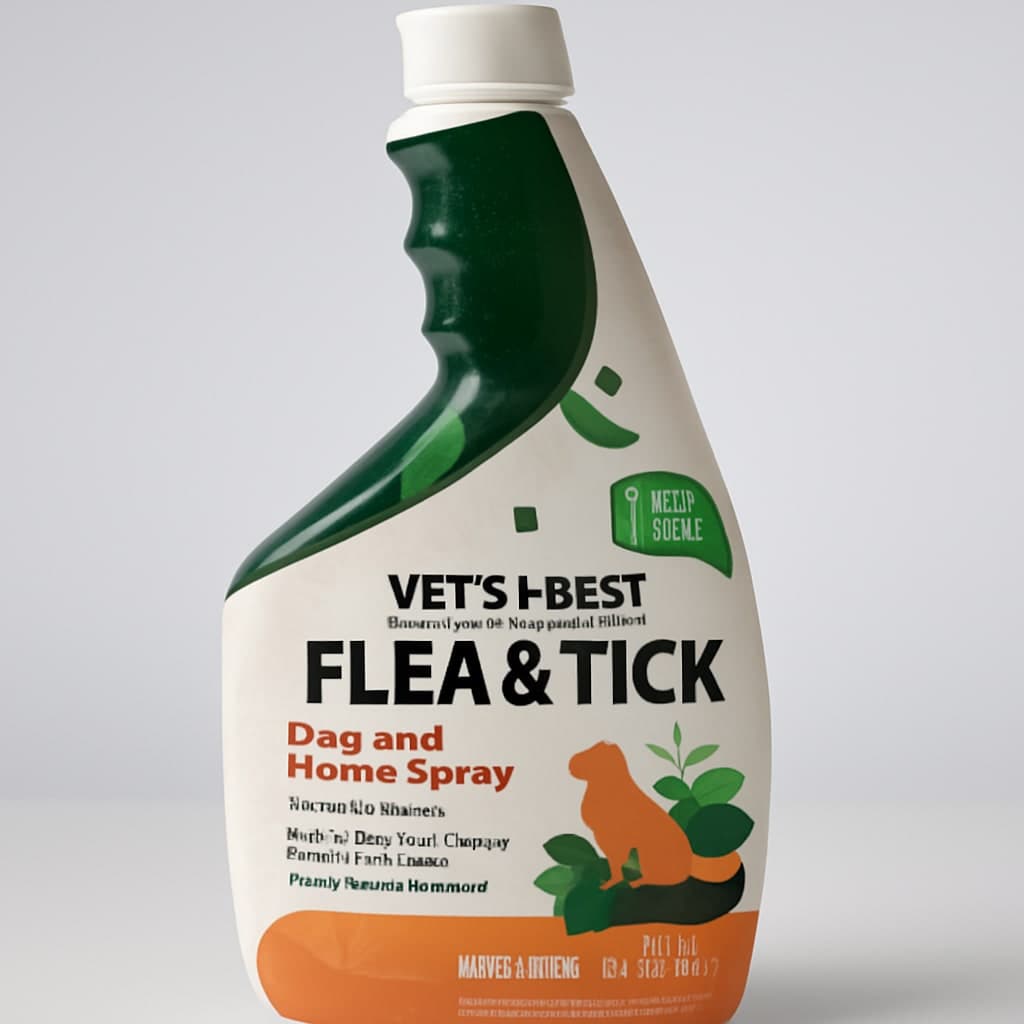 Vet's Best Flea & Tick Dog and Home Spray - Peppermint Scent, 32 oz