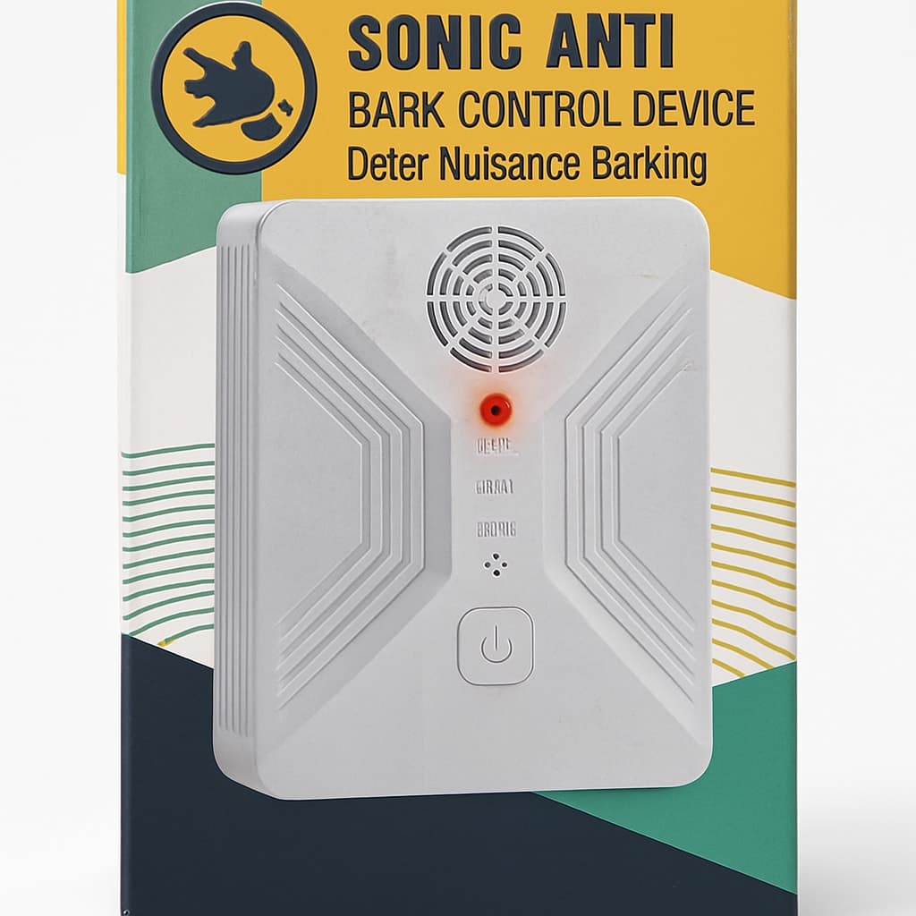 Sonic Anti Bark Control Device - Deter Nuisance Barking