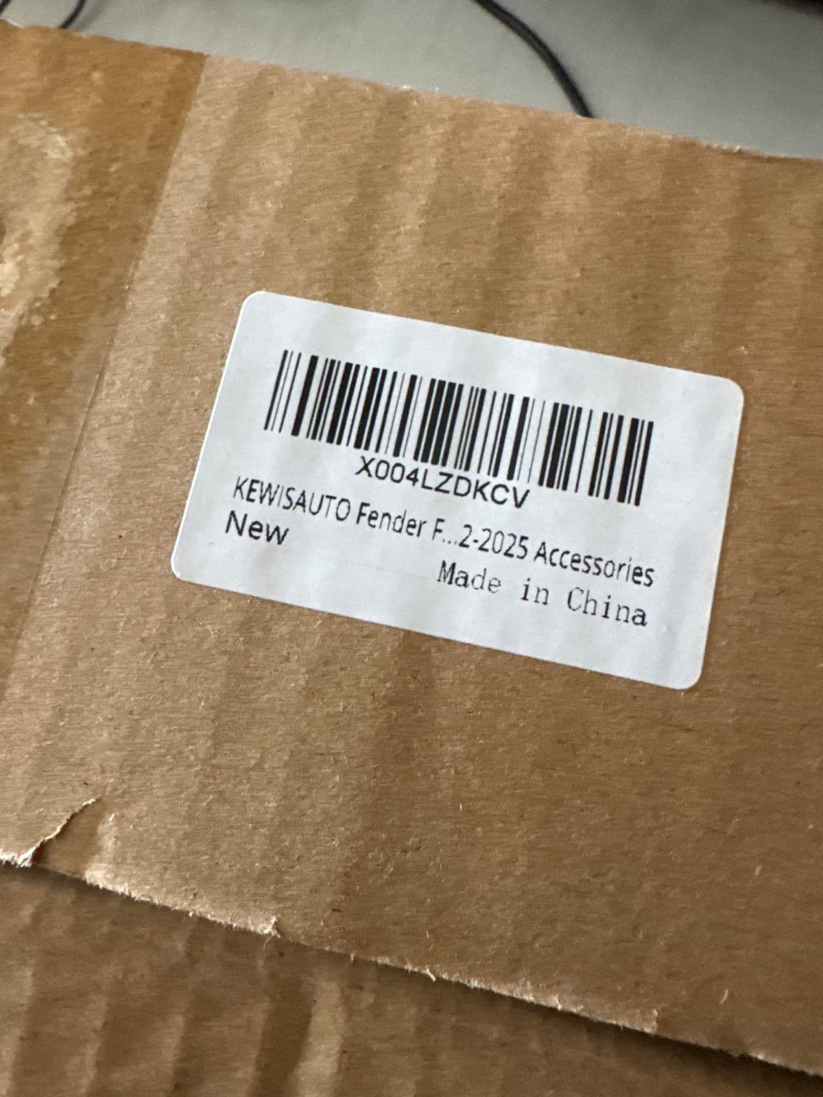 KEW/SAUTO Fender F-2-2025 Accessories