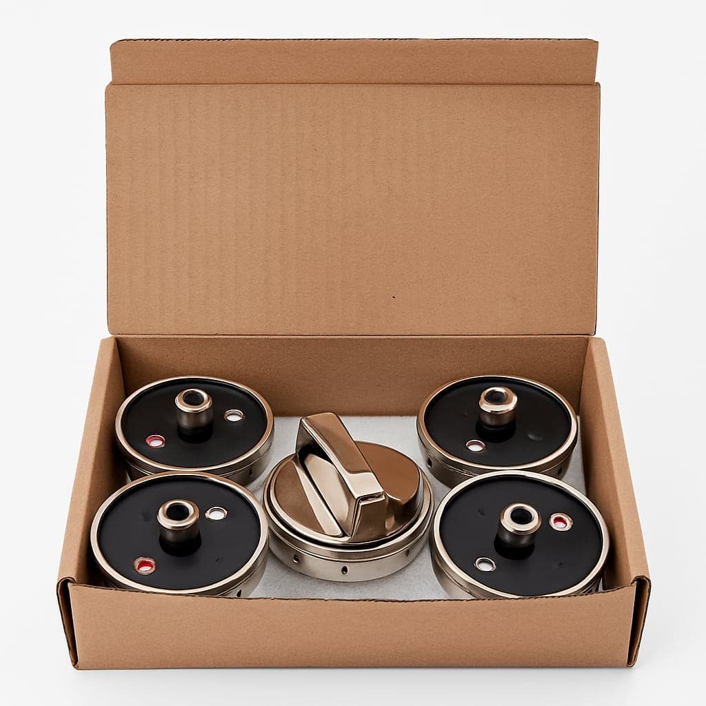Replacement Knobs for Gas Stove - Set of 5