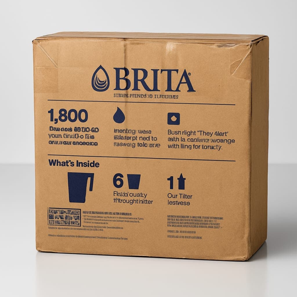 Brita Water Filtration Pitcher - 6 Cup Capacity