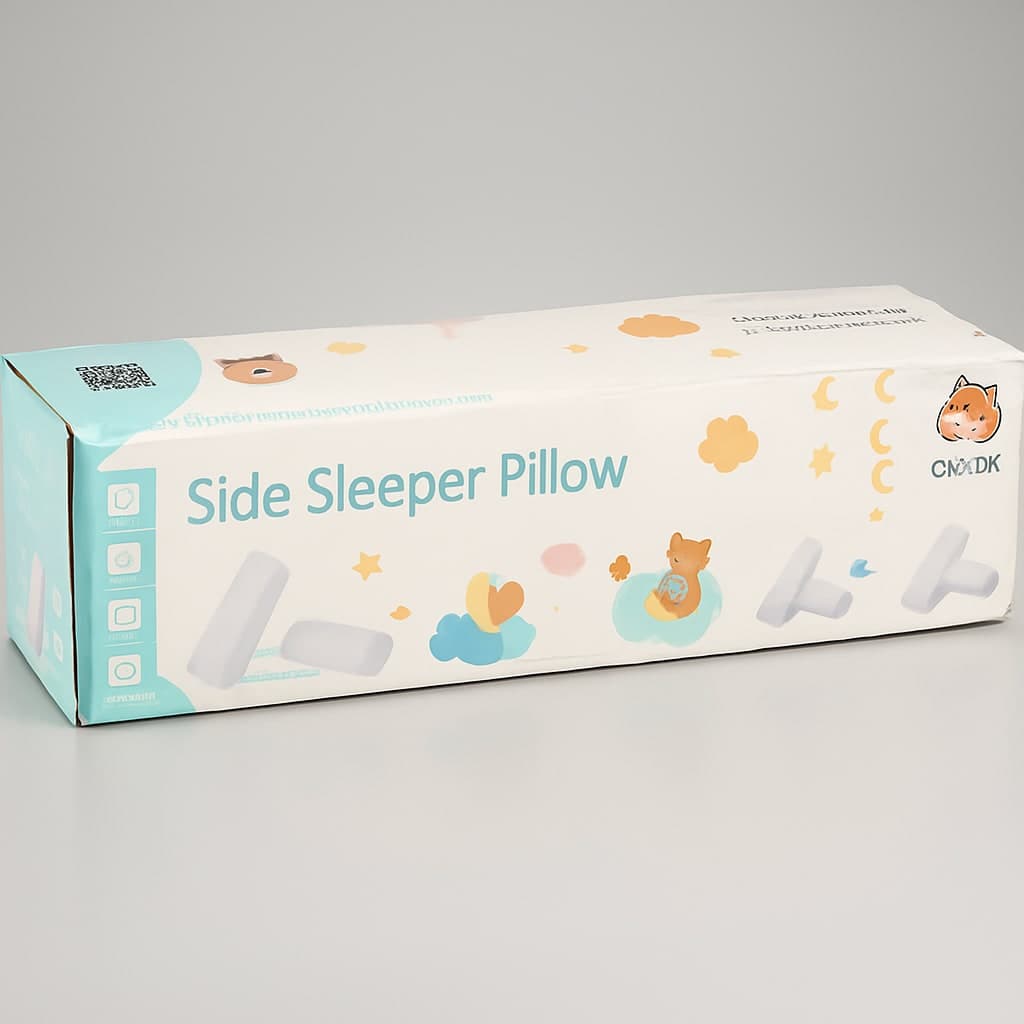 Ciriire Side Sleeper Pillow - Adjustable Support for Side Sleepers
