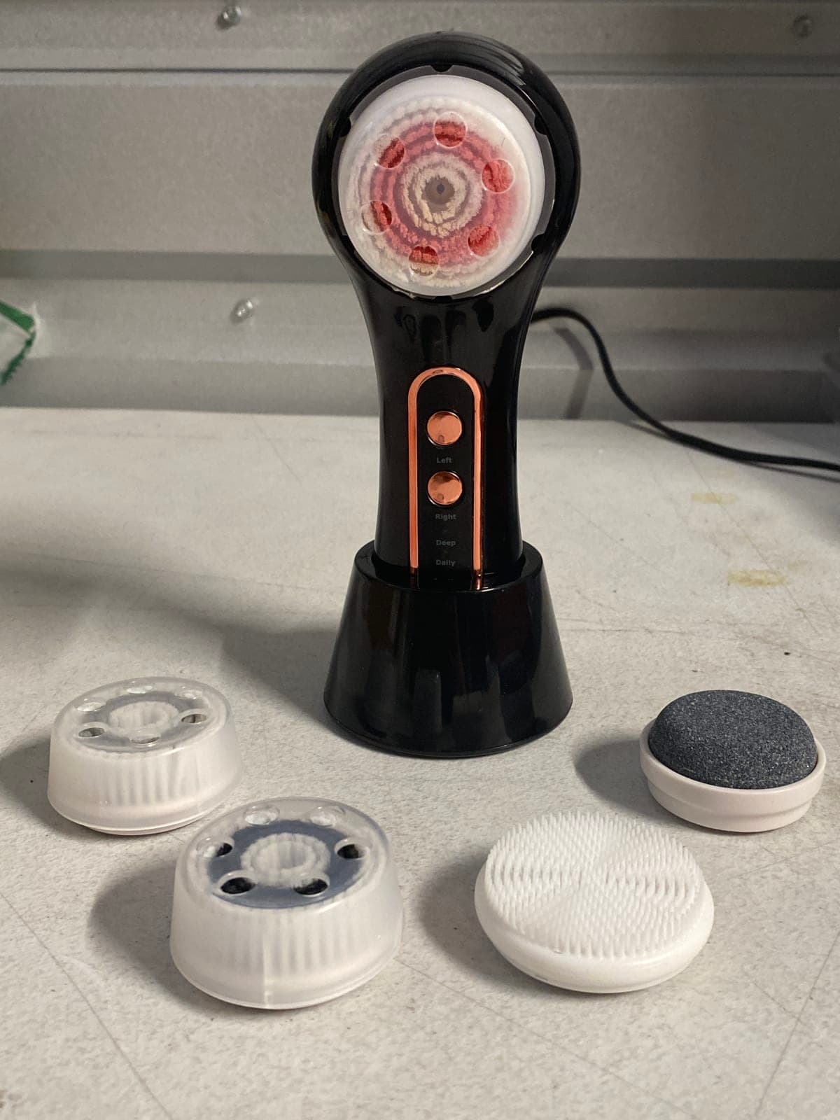 Facial Cleansing Brush with Multiple Attachments