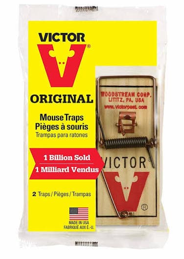 Victor Original Mouse Traps - 2 Pack (12 Traps Total)