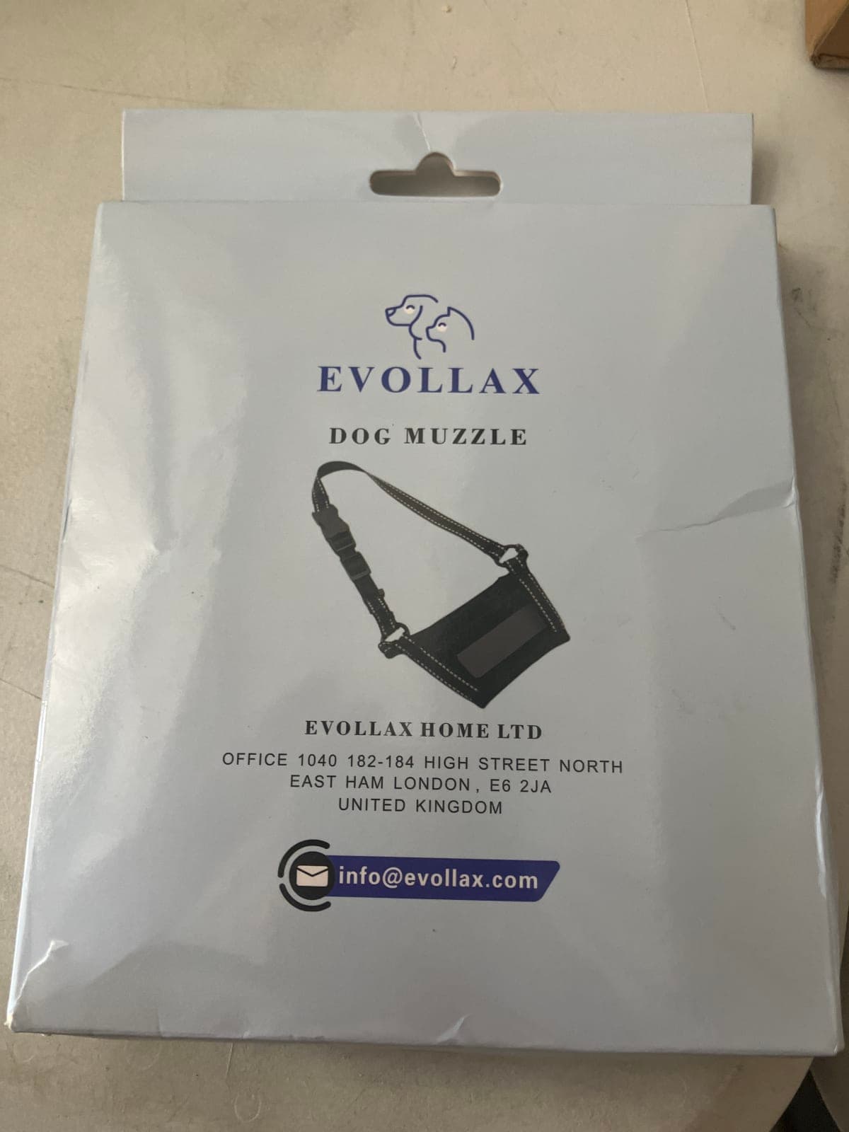 Evollax Dog Muzzle - Adjustable & Comfortable Design