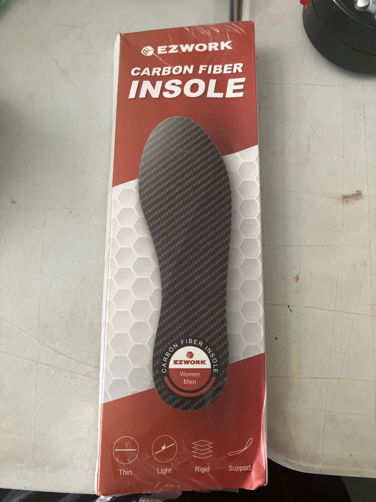 EZWORK Carbon Fiber Insole for Men and Women