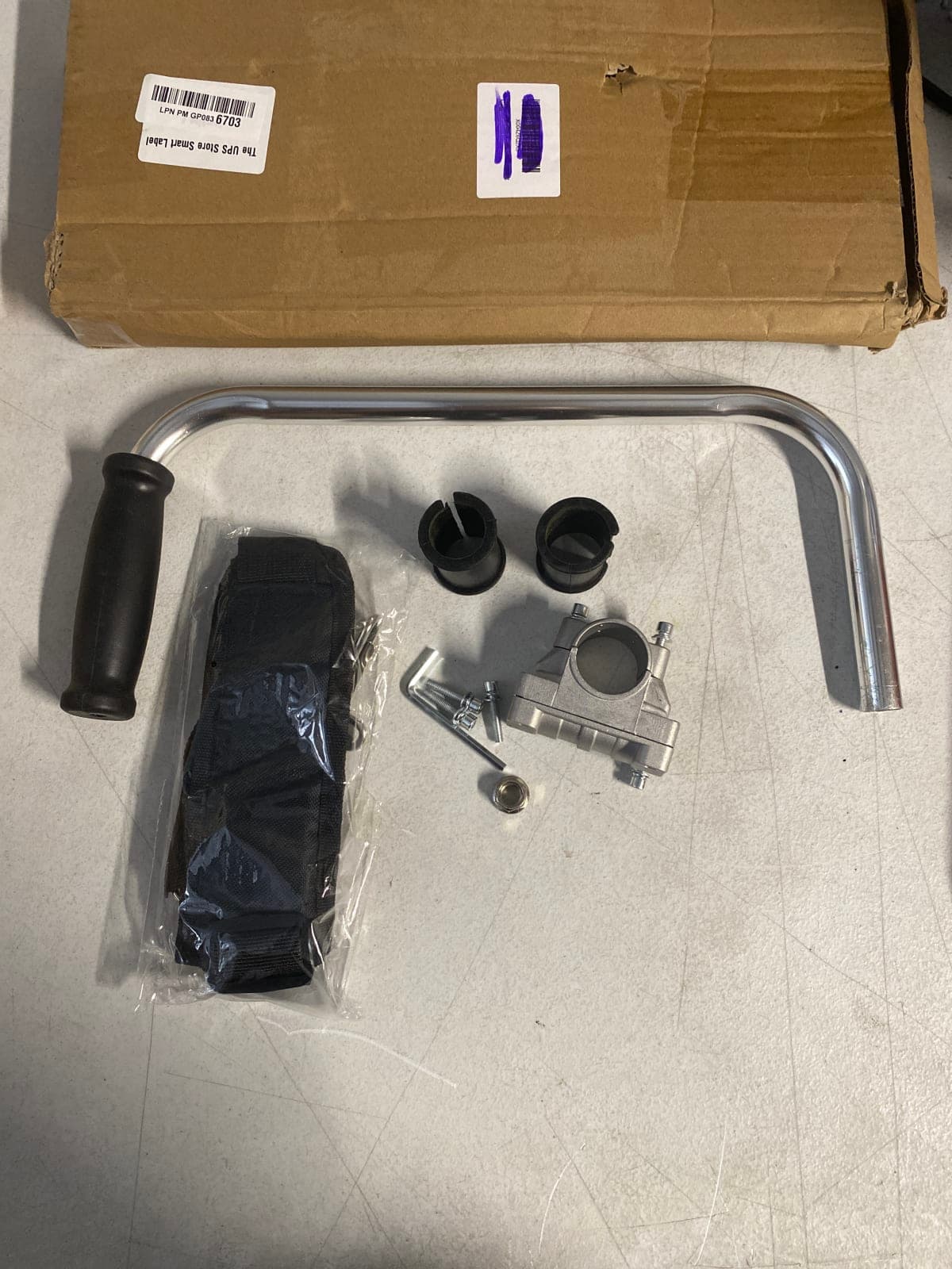 Manual Lawn Mower Handle Extension