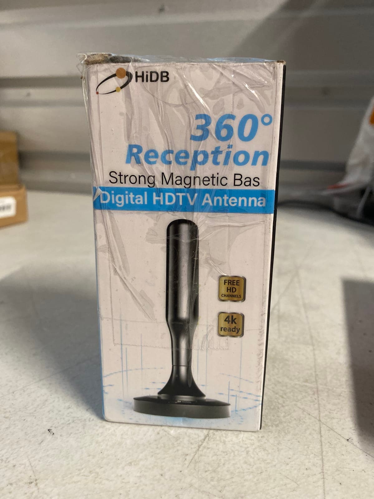 HiDB 360° Reception Digital HDTV Antenna with Strong Magnetic Base