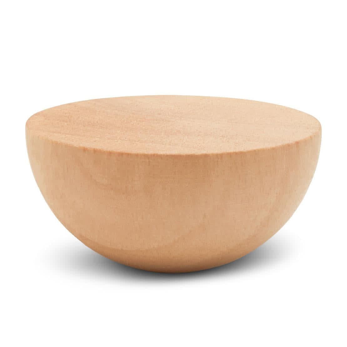 4in Split Wooden Balls (Pack of 3)