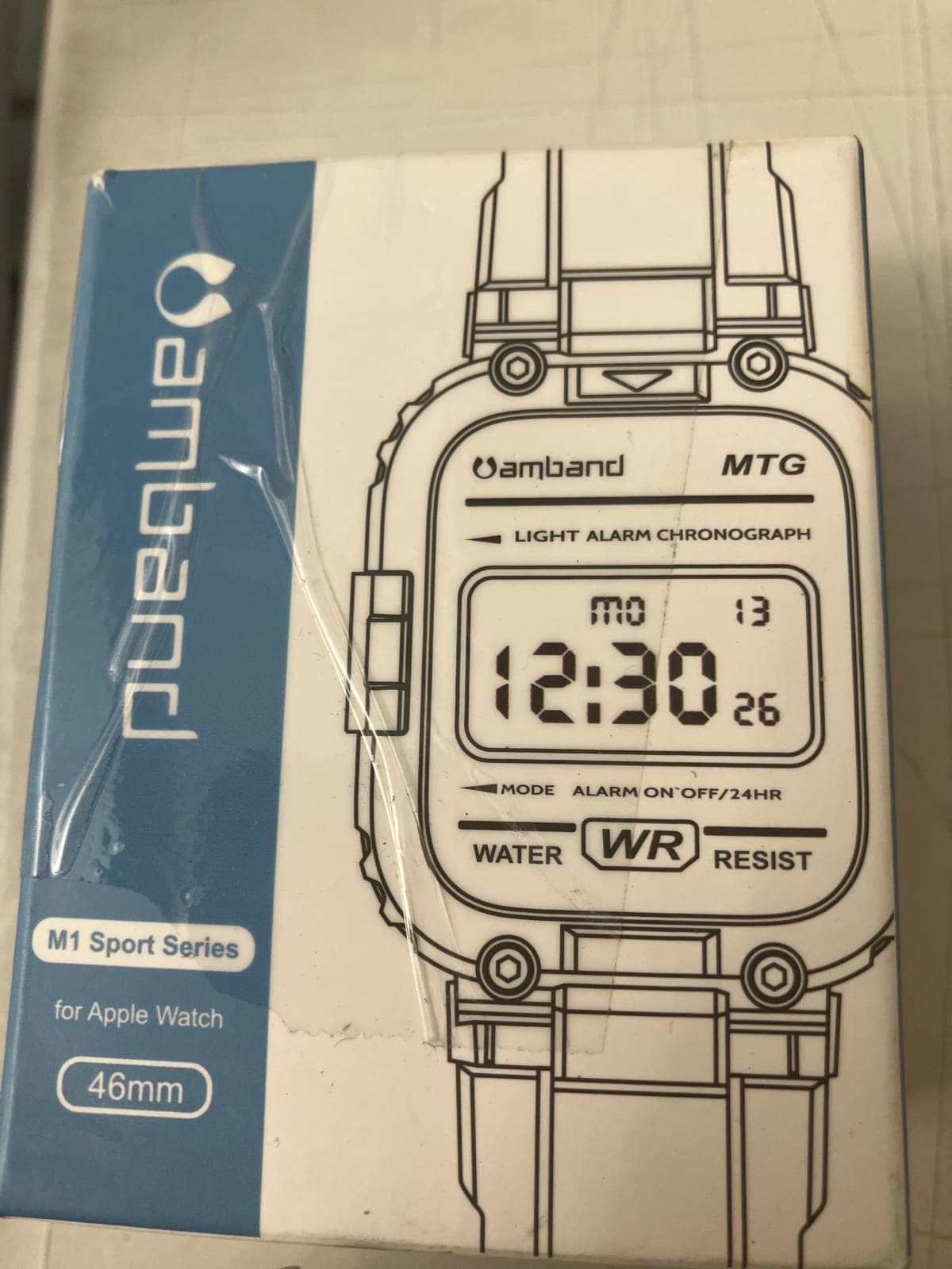Amband MTG M1 Sport Series Watch for Apple Watch - 46mm