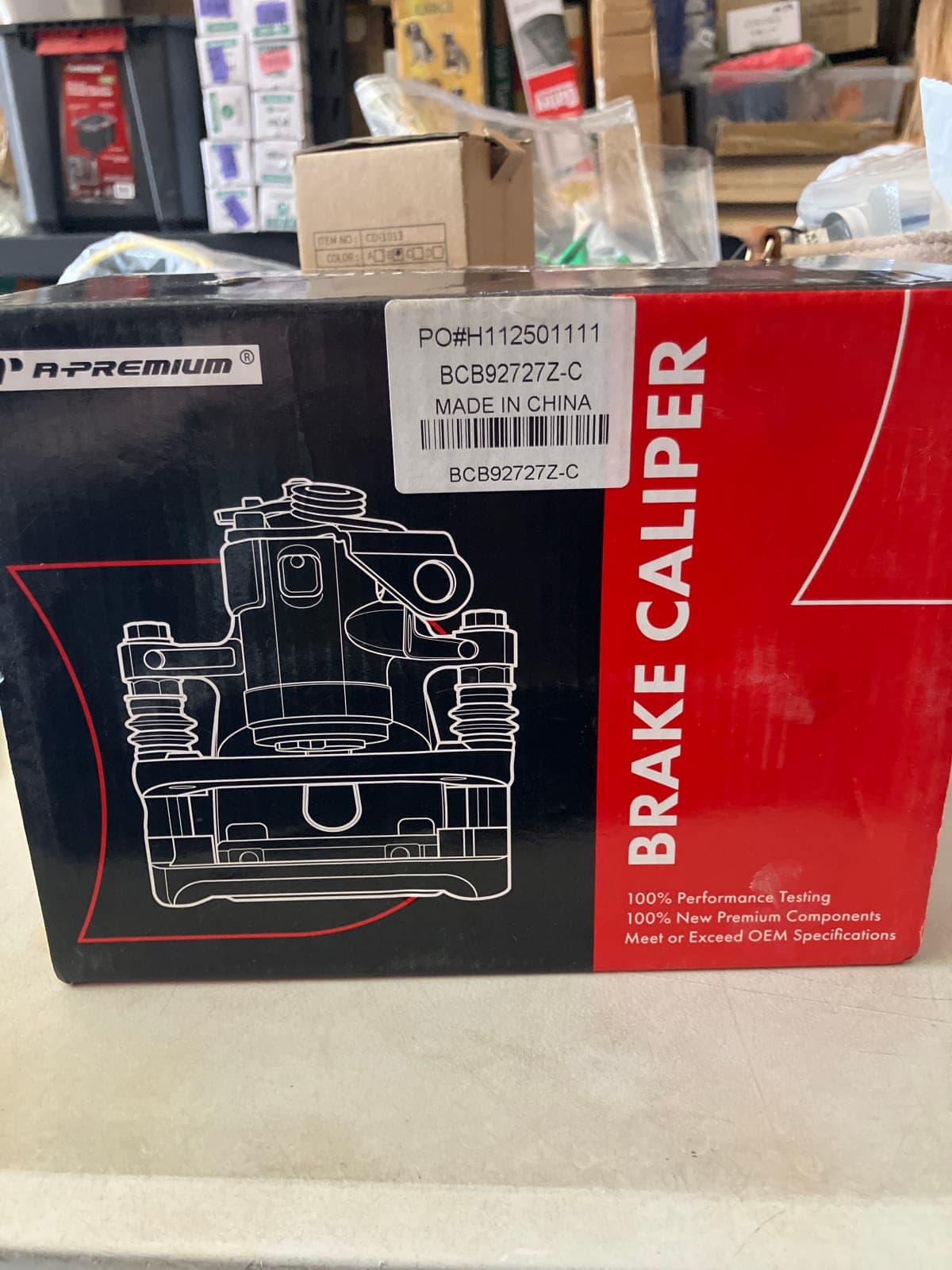 A-Premium Brake Caliper BCB92727Z-C
