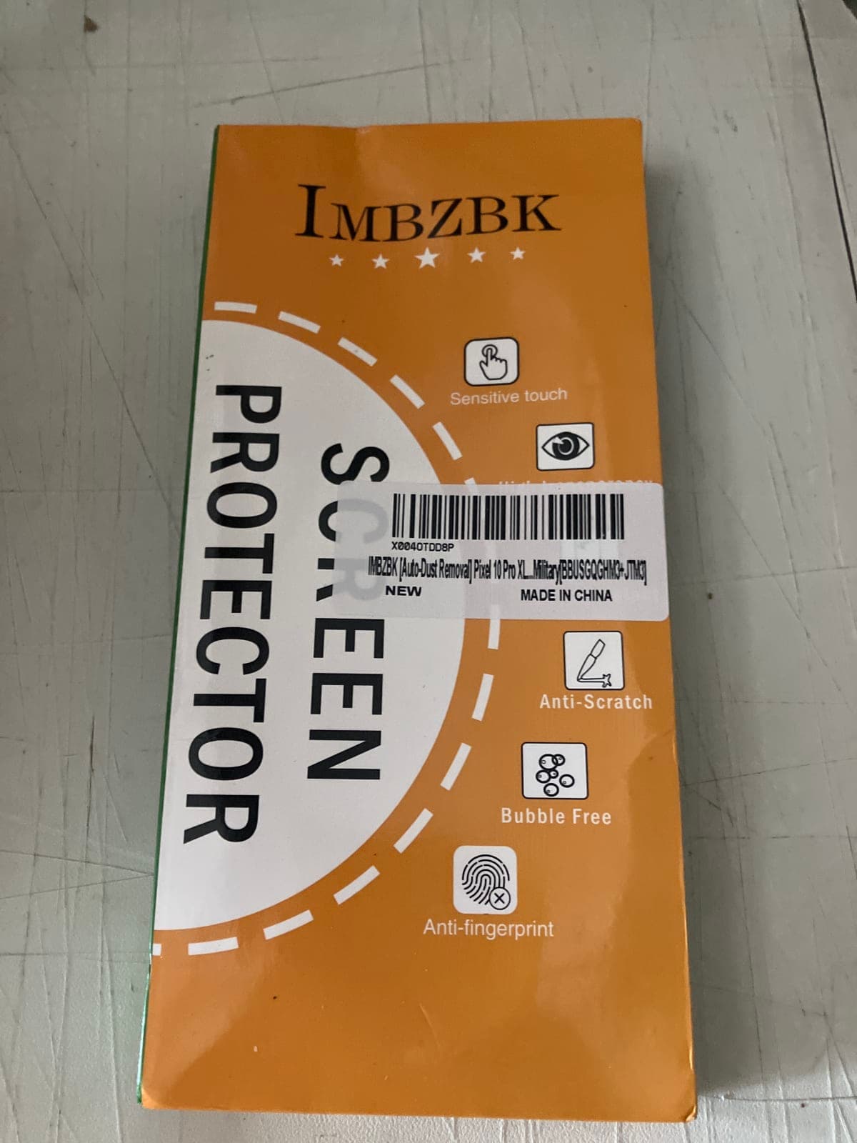 IMBZBK Screen Protector - Anti-Scratch, Bubble Free, Sensitive Touch