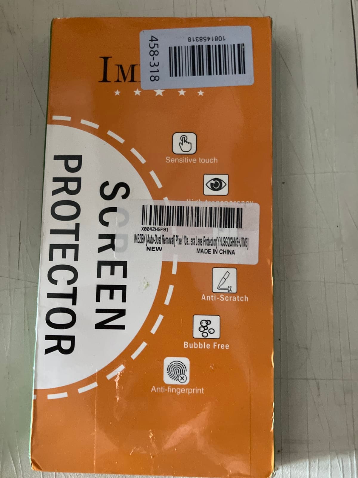 Impeccable Screen Protector - Sensitive Touch, Anti-Scratch, Bubble Free