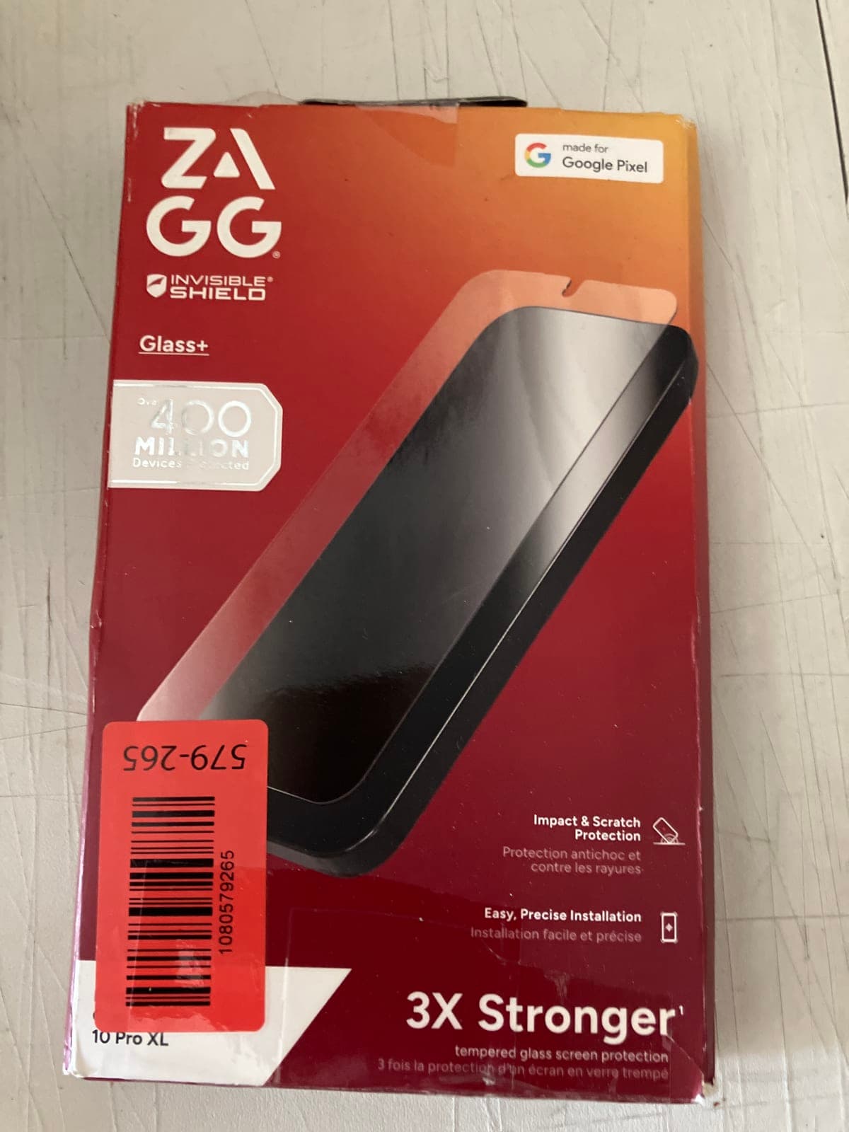 ZAGG Invisible Shield Glass+ Screen Protector for Google Pixel 10 Pro XL