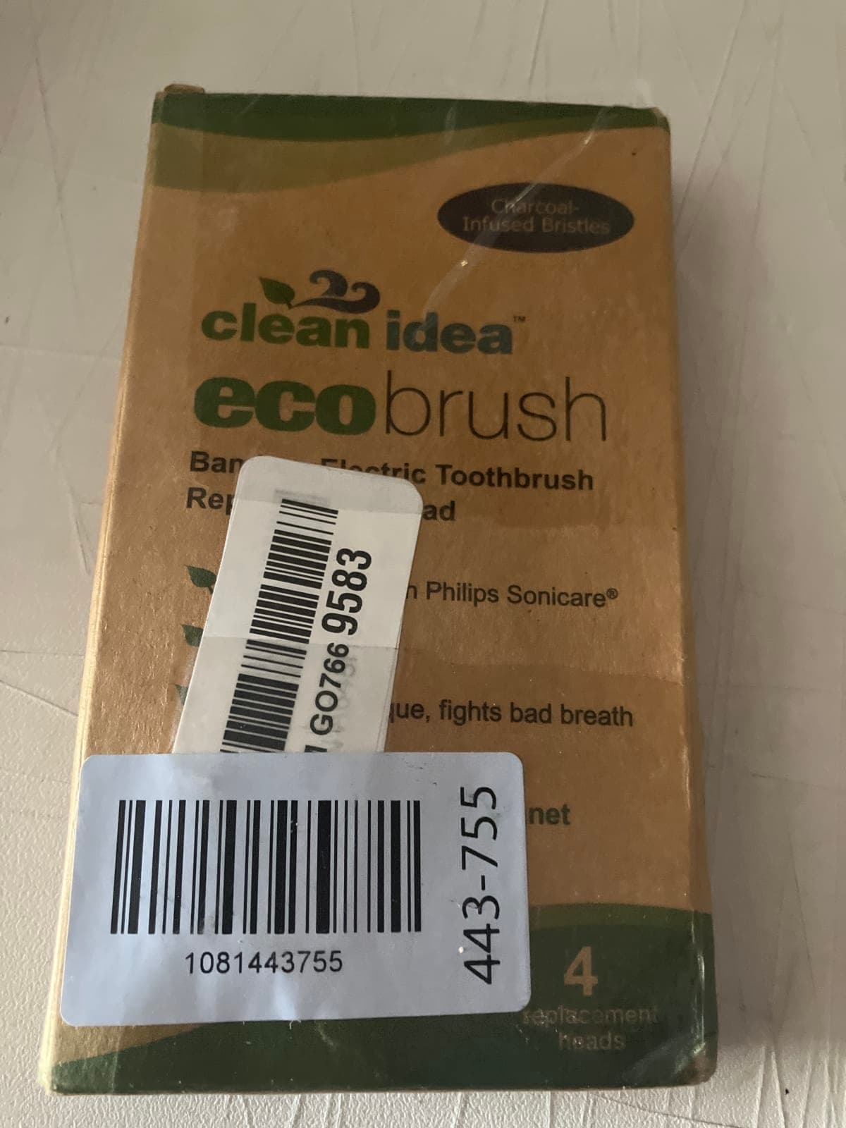 Clean Idea EcoBrush Replacement Heads for Electric Toothbrush