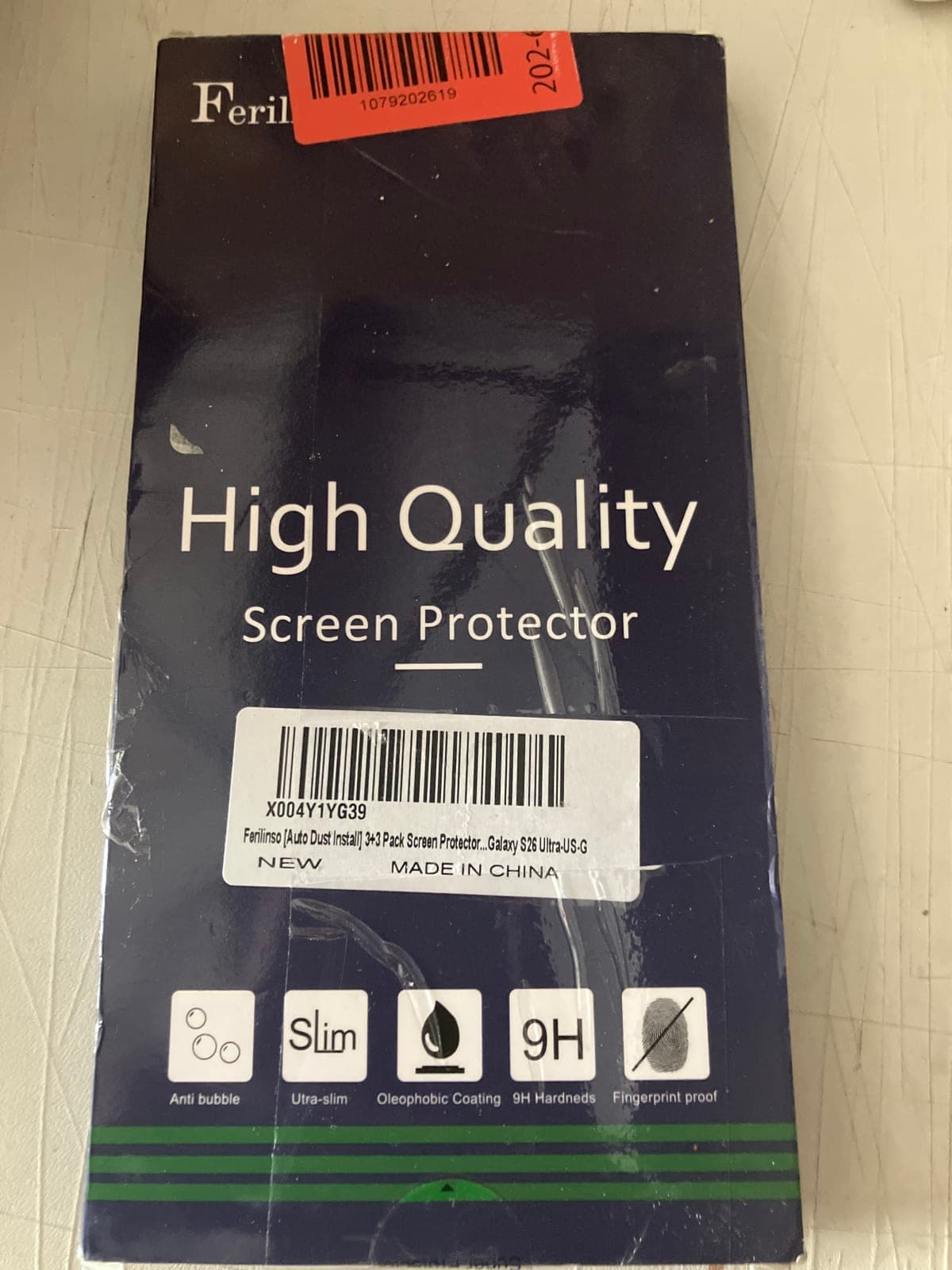 Ferilinso 3-Pack Screen Protector for Galaxy S26 Ultra - High Quality