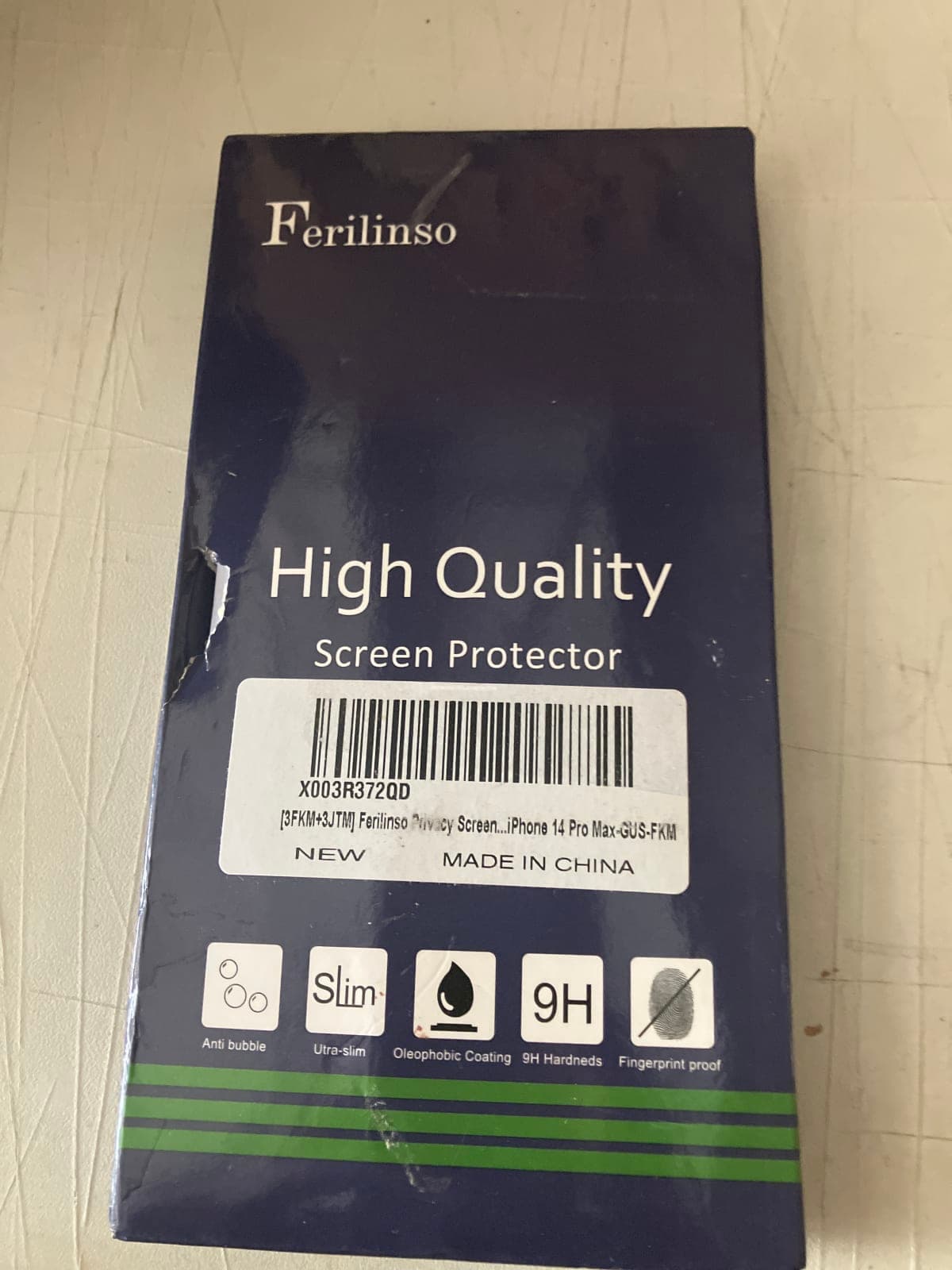 Ferilinsо High Quality Privacy Screen Protector for iPhone 14 Pro Max