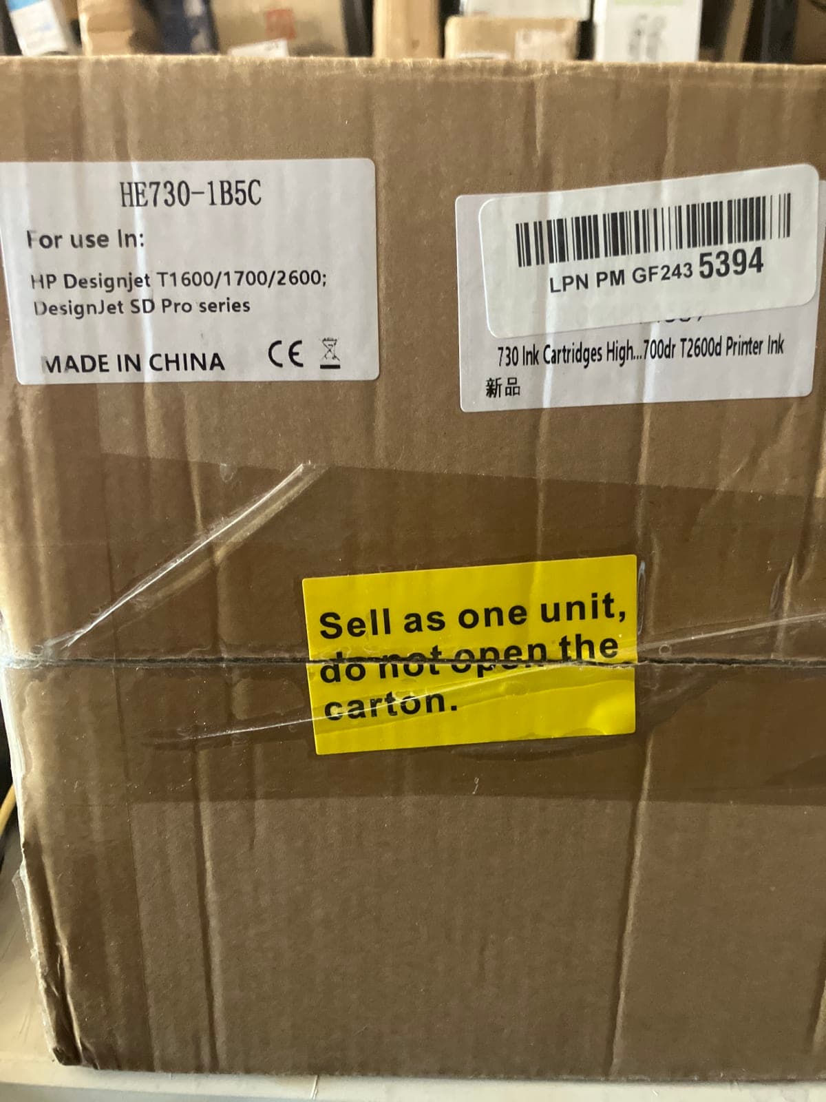 HP 730 Ink Cartridges High Yield for DesignJet Printers
