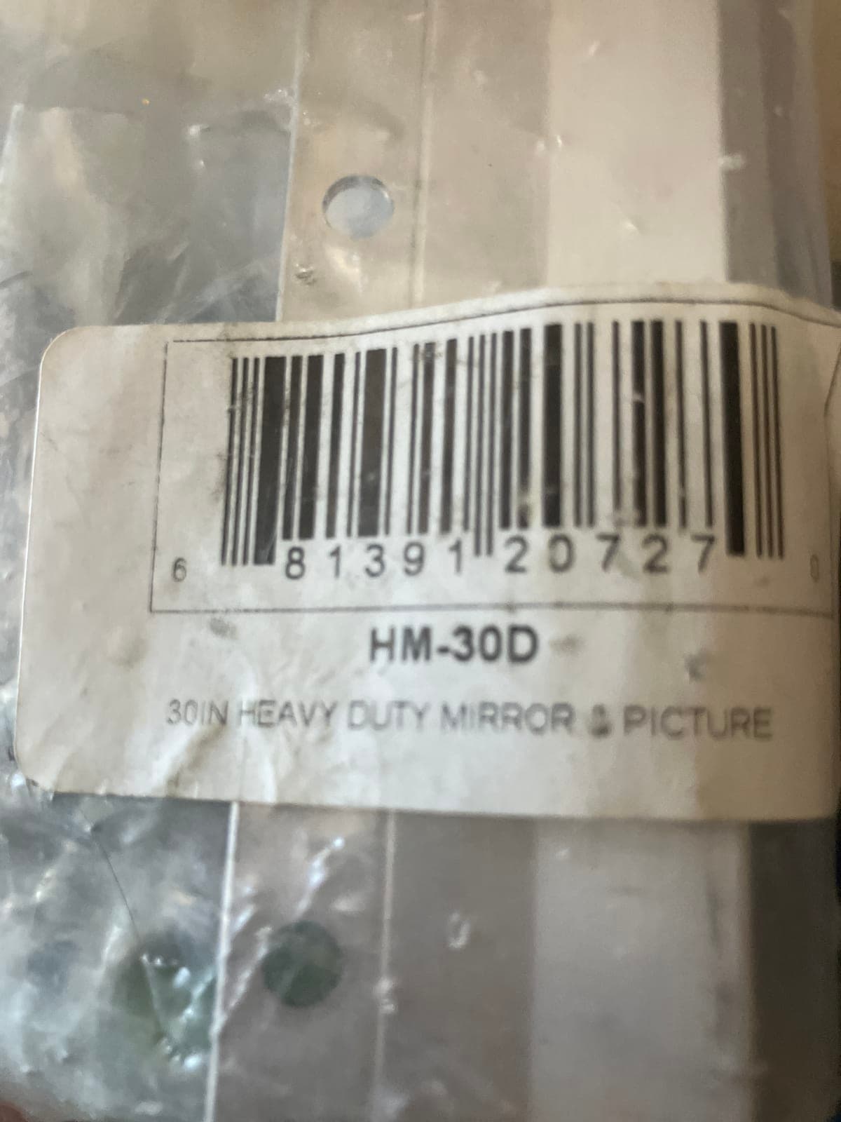 HM-30D 30-Inch Heavy Duty Mirror & Picture Hanger