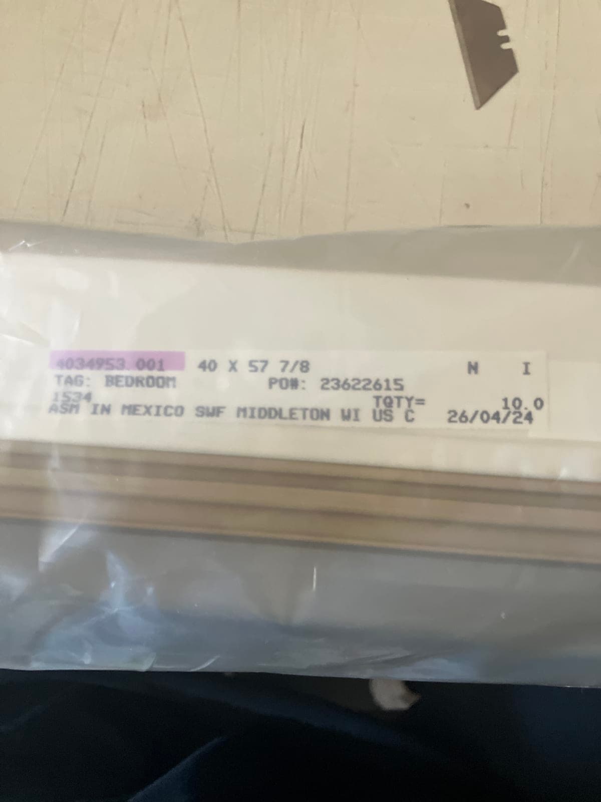 Springs Window Fashions 40" x 57 7/8" Bedroom Blinds