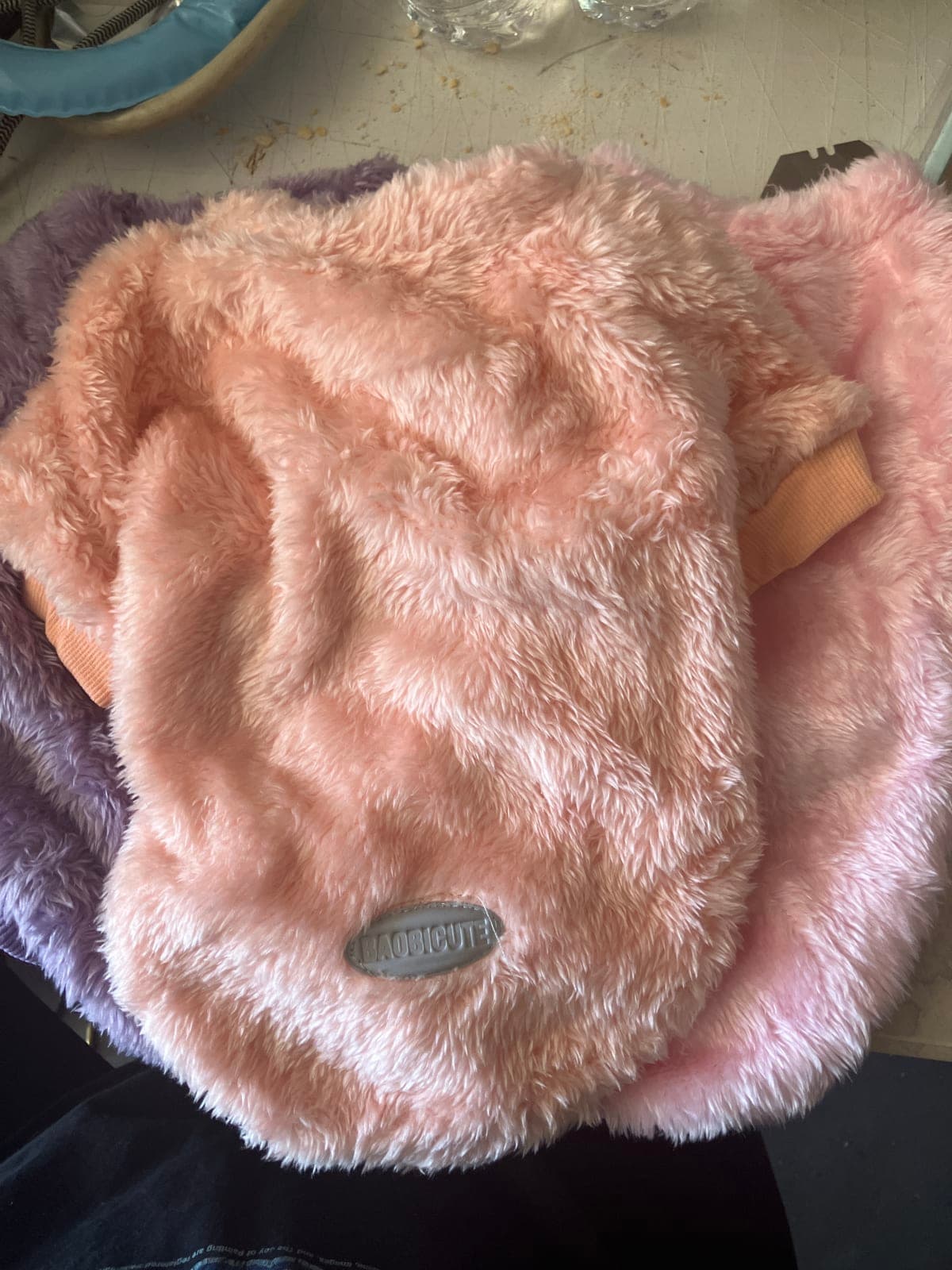 3pk Baobicute Plush Pet sweater- Soft and Cozy Dog Sweater